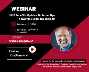 2026 Form W-2 Updates